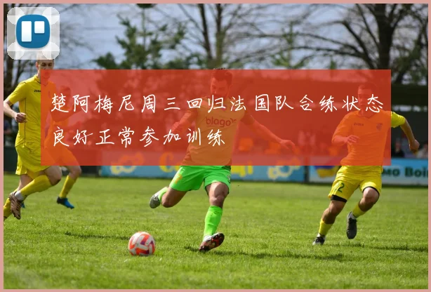 楚阿梅尼周三回归法国队合练状态良好正常参加训练