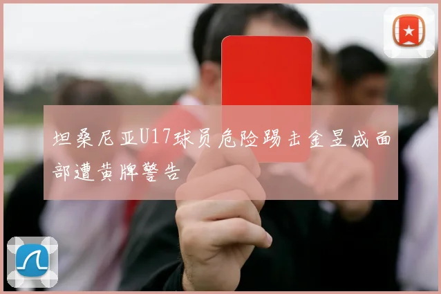 坦桑尼亚U17球员危险踢击金昱成面部遭黄牌警告